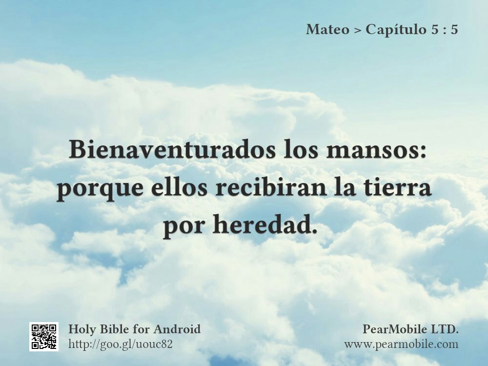 Mateo, Capítulo 5:5